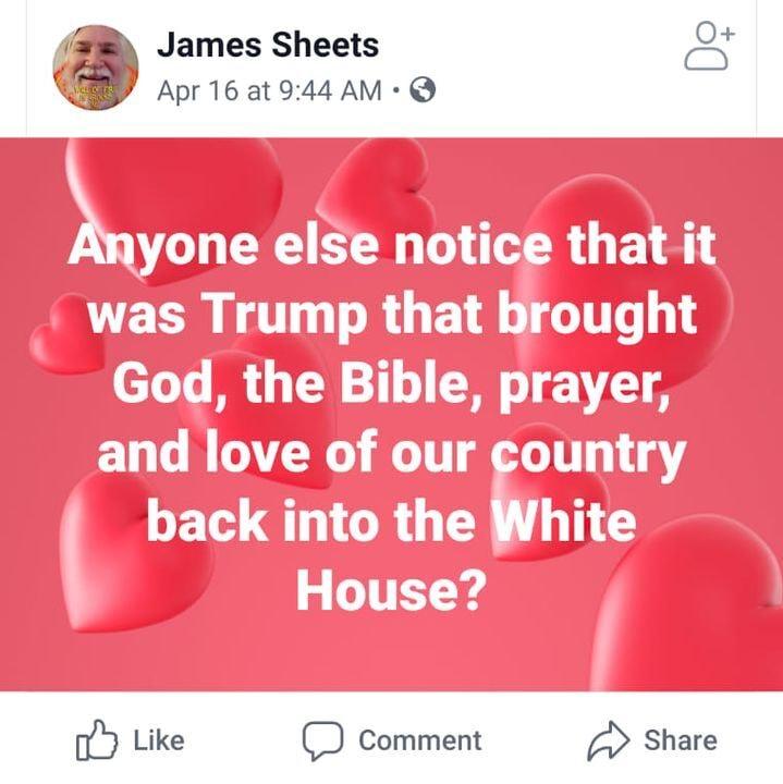 y James Sheets Apr16 at 944 AM o5 Like D comment A Share