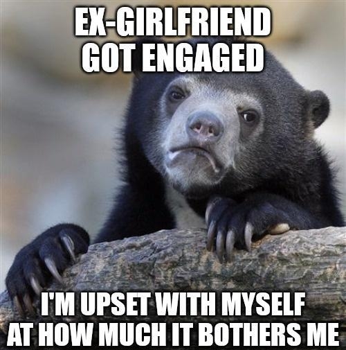 T M IIISEI WITH MYSElF ATHOW MUCH IT BOTHERS ME