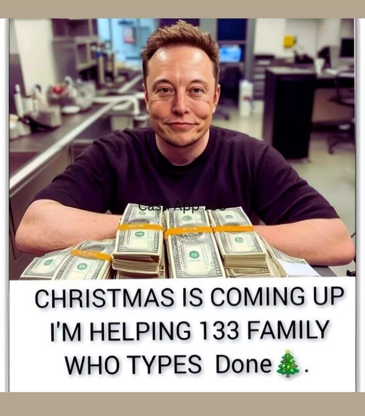 CHRISTMAS IS COMING UP I'M HELPING 133 FAMILY WHO TYPES Done 🎄. Cash App
