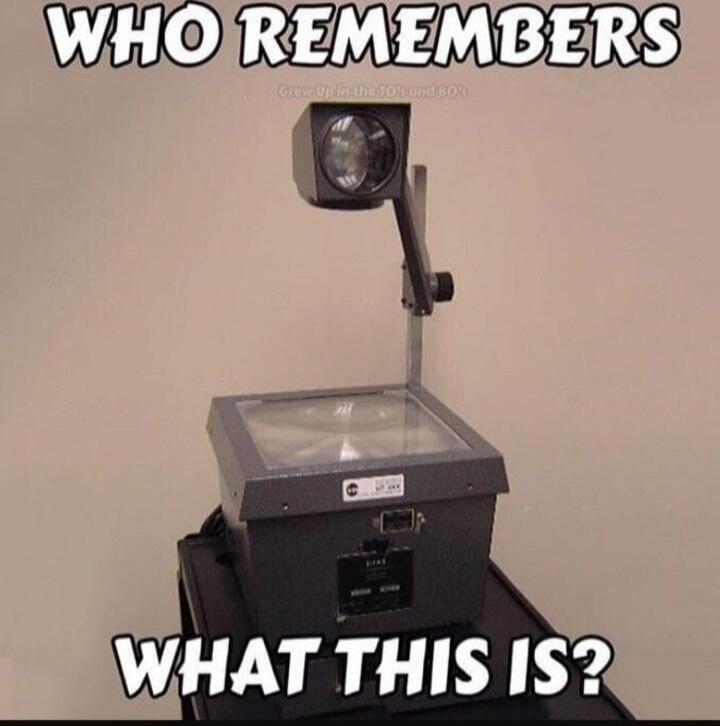 WHO REMEMBERS WHAT THIS IS?