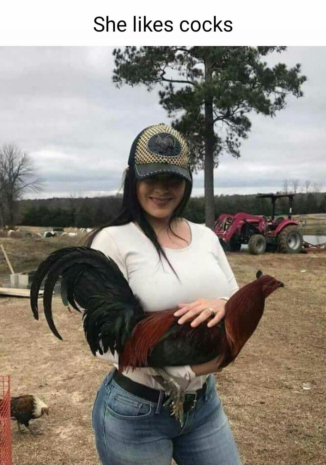 She likes cocks