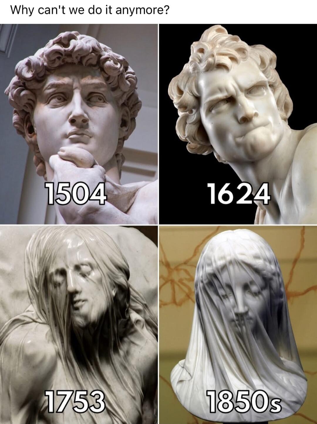 Why cant we do it anymore