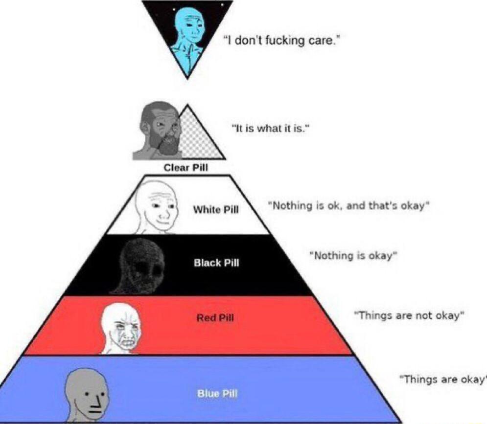 dont fucking care s whatt s Nothing i ok and thats okay Nothing iz okay Things are not okay Things are okay