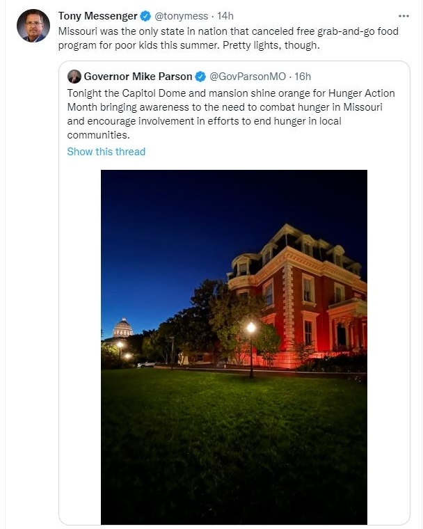 Governor Mike Parson