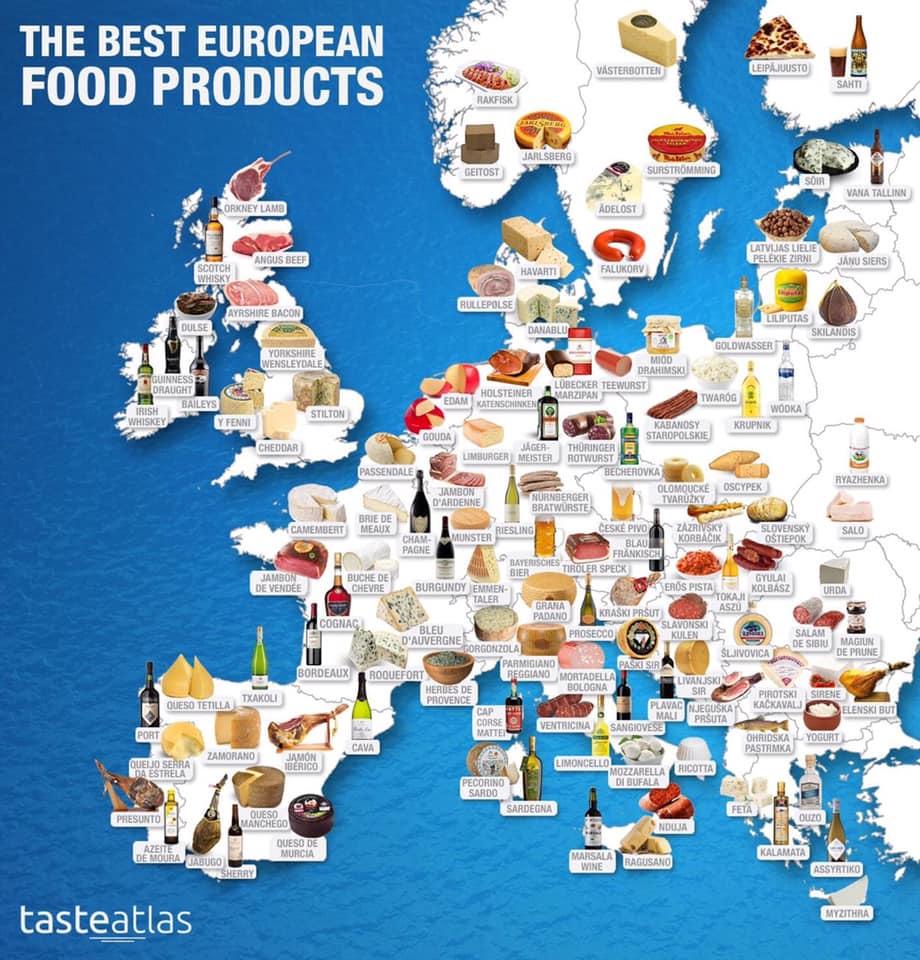 THE BEST EUROPEA FOOD PRODUCTS