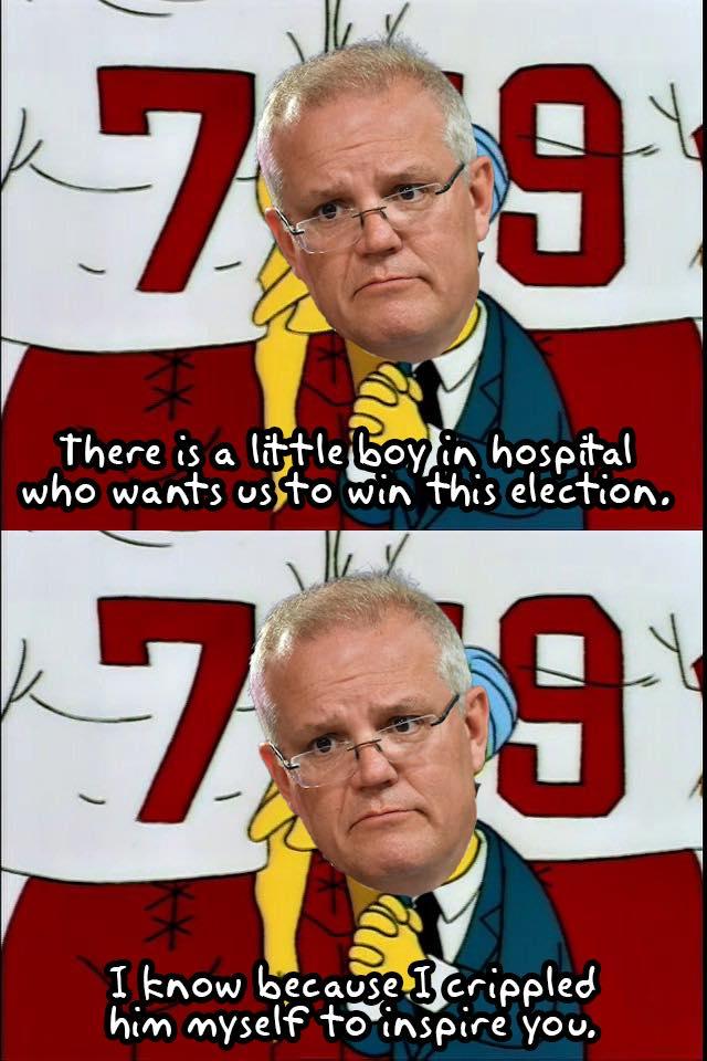 There s a lhfepyir hospital who wants usfto win this election 1 know becauseferippled him myself 3Are you