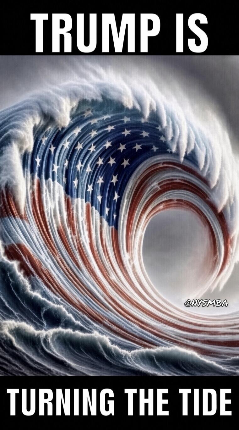 TRUMP IS TURNING THE TIDE