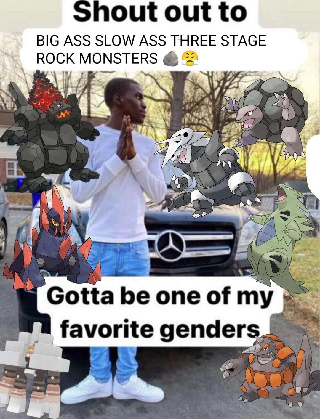 BIG ASS SLOW ASS THREE STAGE ROCK MONSTERS