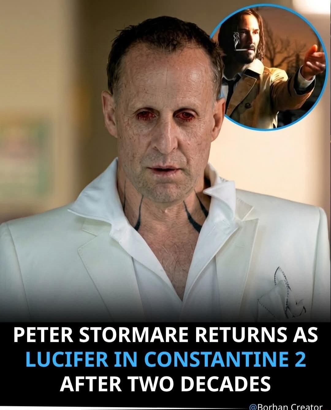 PETER STORMARE RETURNS AS LUCIFER IN CONSTANTINE 2 AFTER TWO DECADES