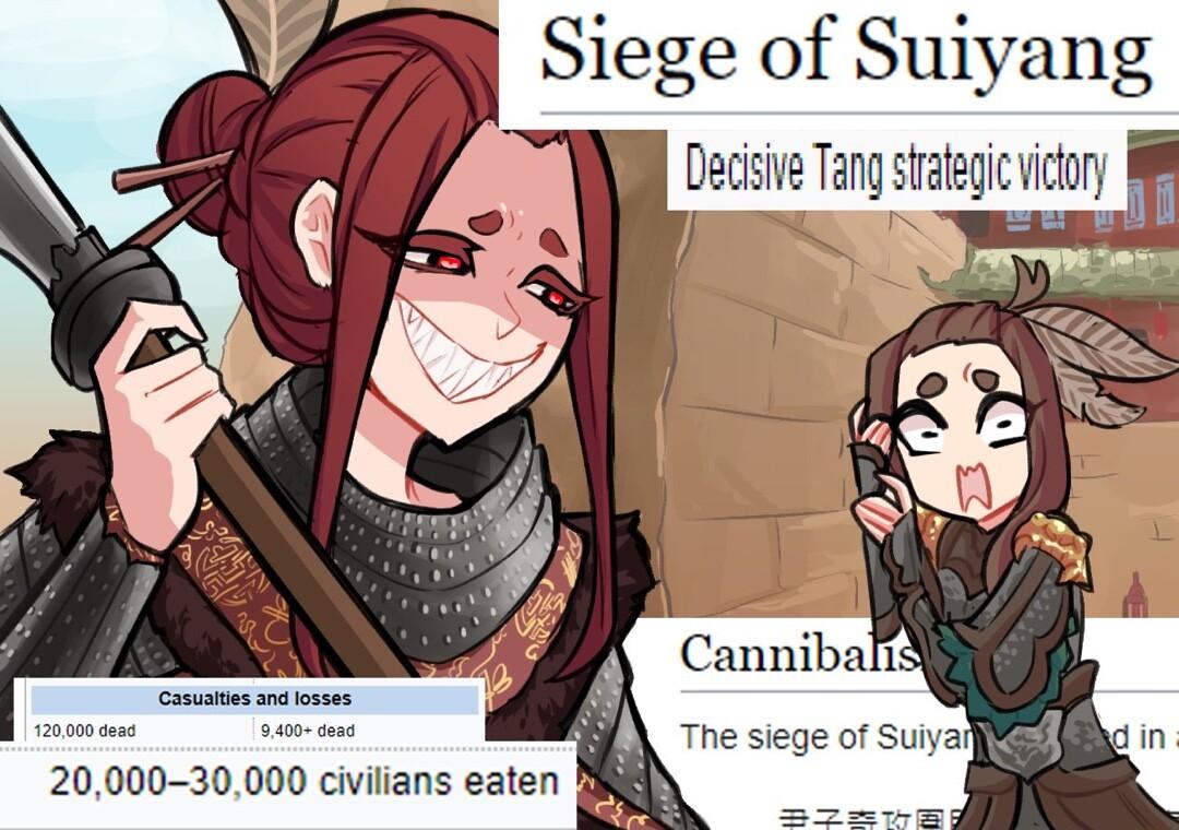 Decisive Tang stategi AN Cann The 20000 30000 civilians eaten