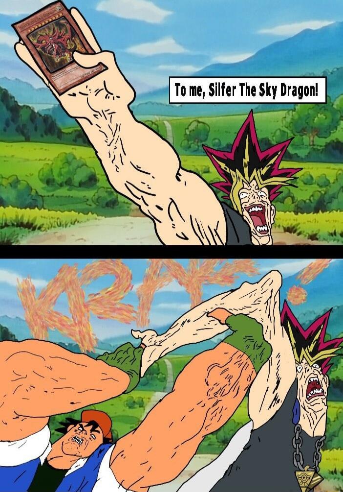 To me, Silfer The Sky Dragon!