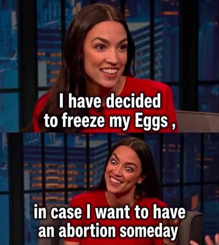 I have decided to freeze my Eggs, in case I want to have an abortion someday