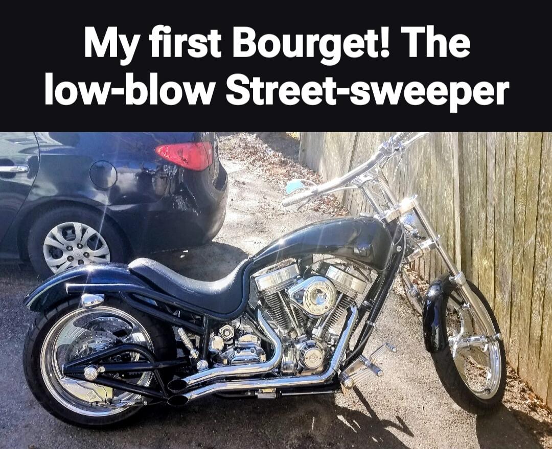My first Bourget! The low-blow Street-sweeper