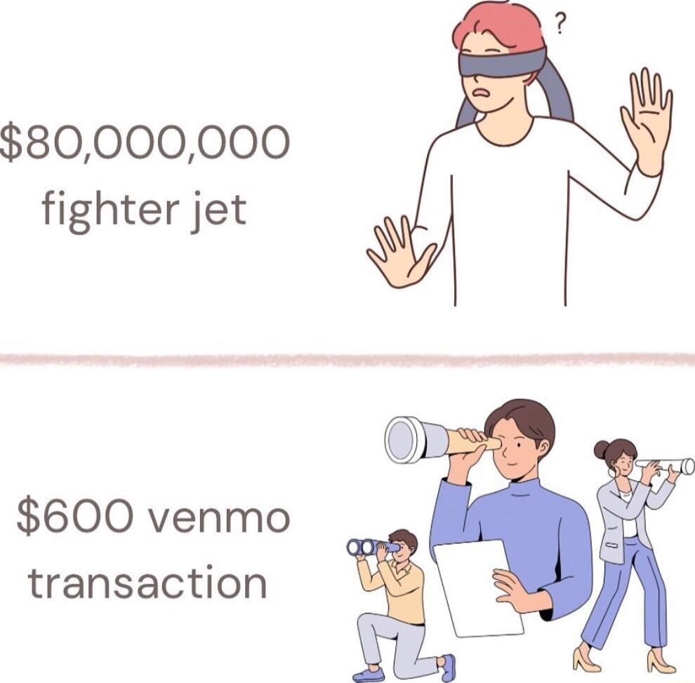80000000 fighter jet 600 venmo transaction E