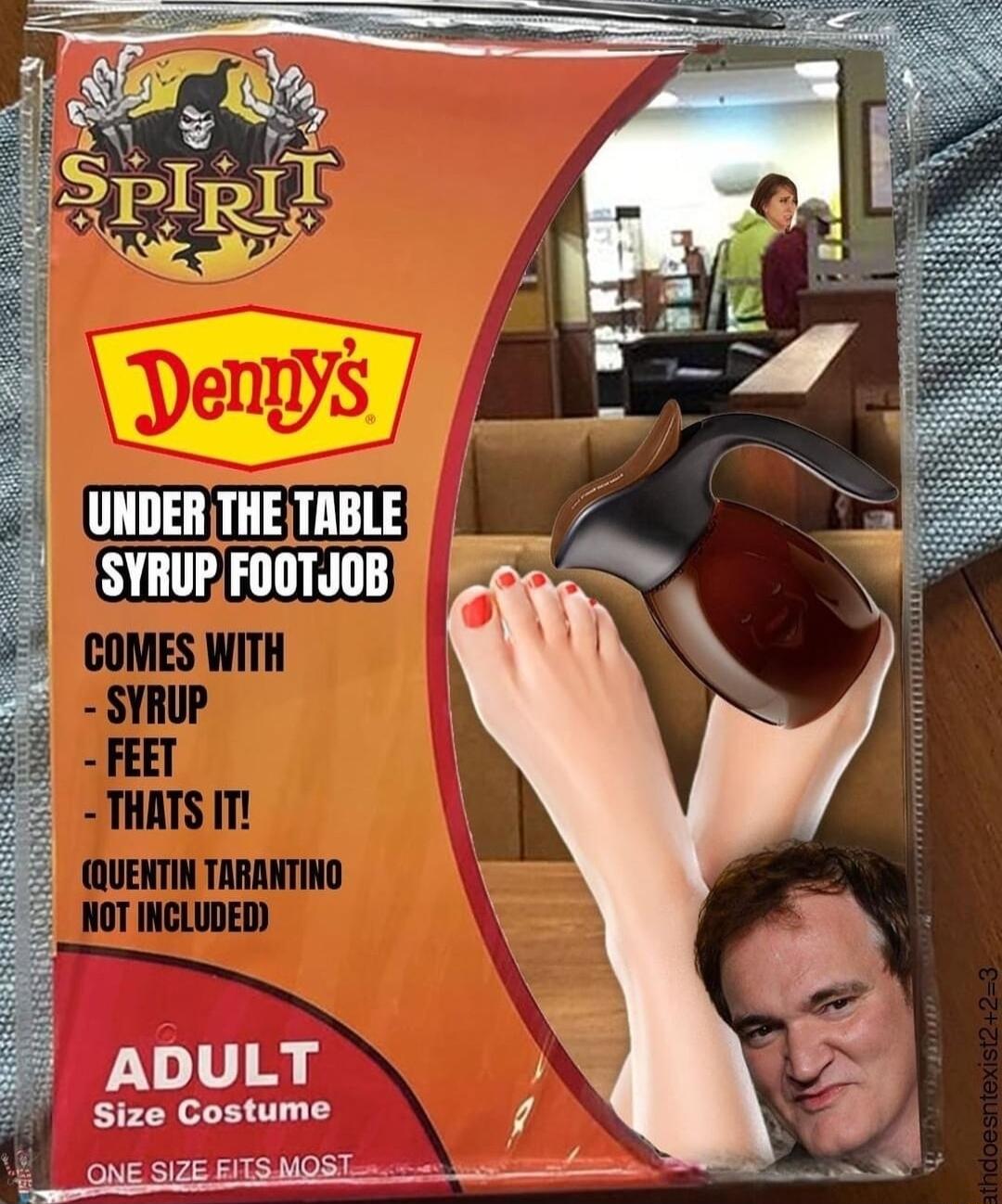 IERELT SYRUPFOOTJOB 7 Ay COMES WITH RUP ADULT Size Costume __ONESIZEEMSMOST