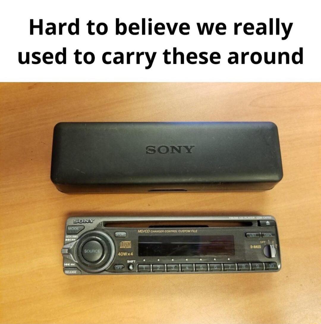 Hard to believe we really used to carry these around