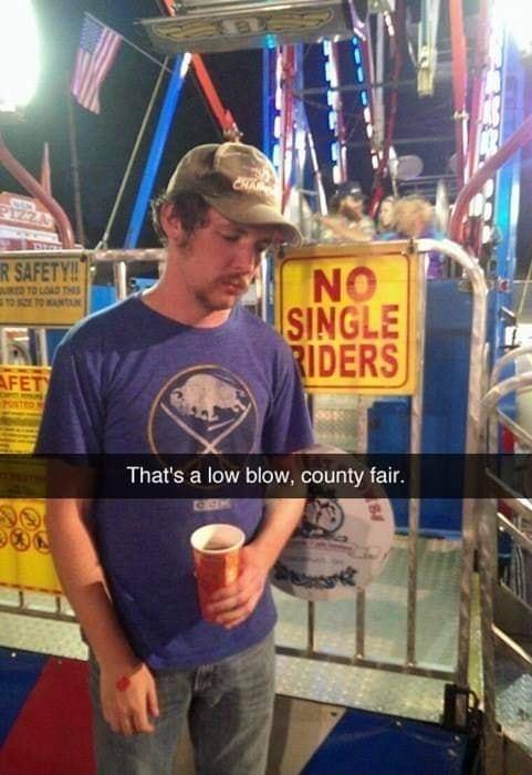 Thats a low blow county fair