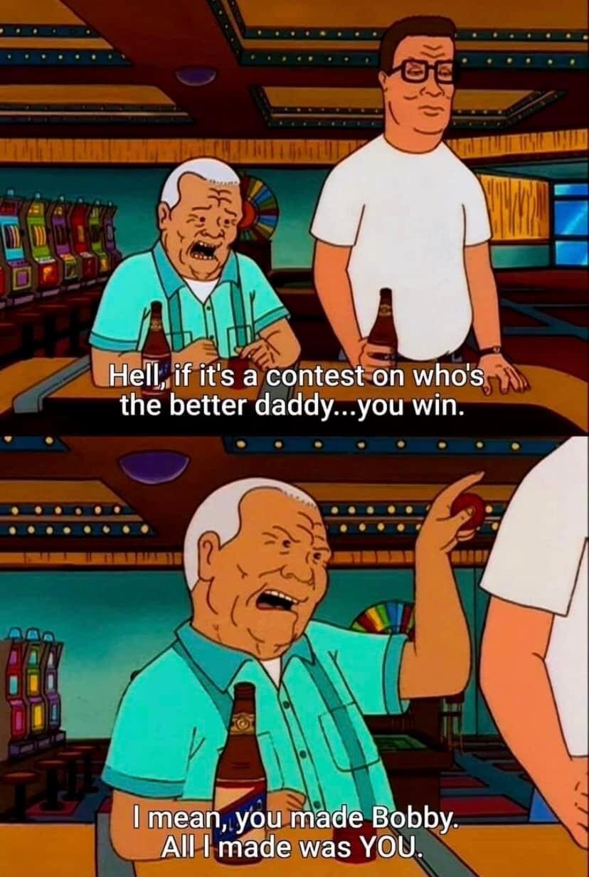 HeTl hid lts a contest on wh the better daddyyou win Al made UEEROINA