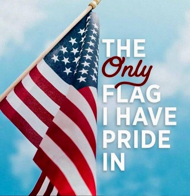 THE Only FLAG I HAVE PRIDE IN
