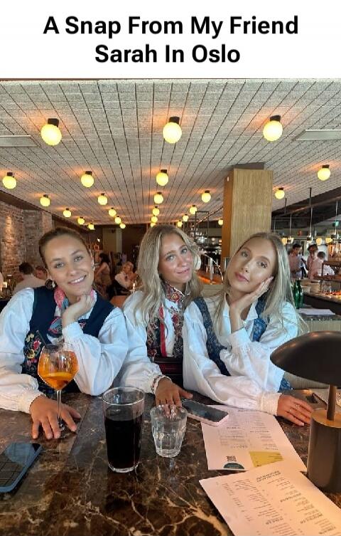 A Snap From My Friend Sarah In Oslo