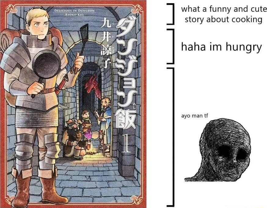 what a funny and cute story about cooking haha im hungry