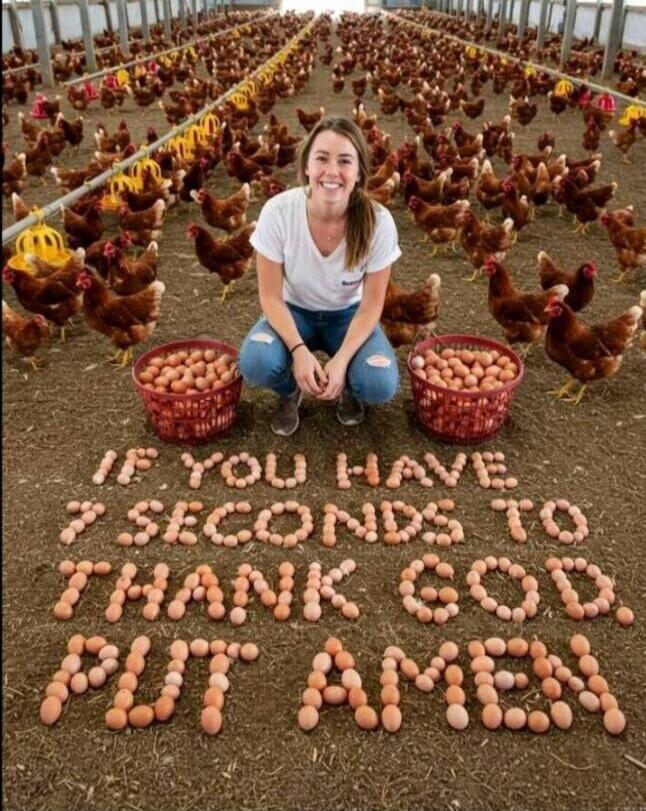 IF YOU HAVE 7 SECONDS TO THANK GOD PUT AMEN