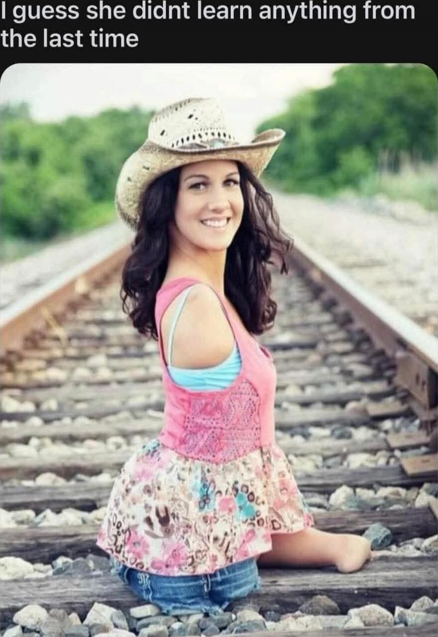 I guess she didn't learn anything from the last time