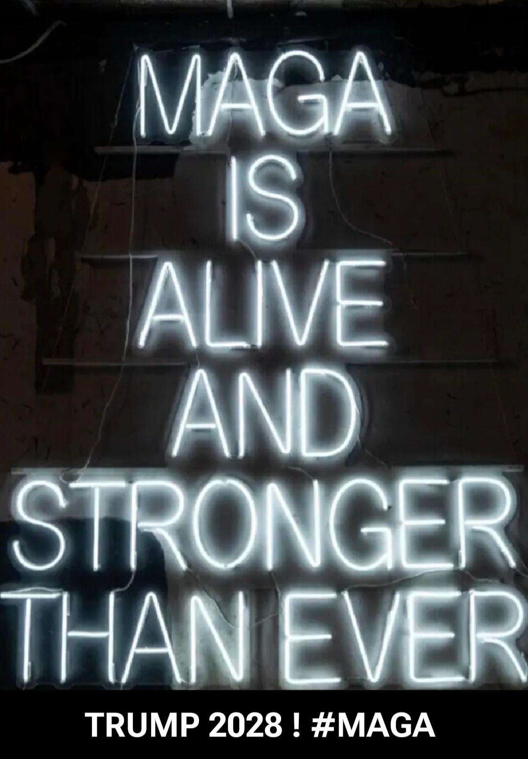 MAGA IS ALIVE AND STRONGER THAN EVER
TRUMP 2028 ! #MAGA