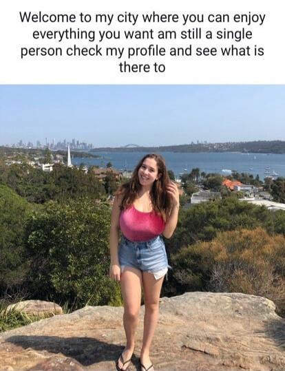 Welcome to my city where you can enjoy everything you want am still a single person check my profile and see what is there to