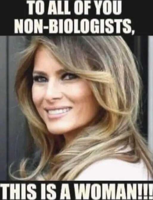 TO ALL OF YOU NON-BIOLOGISTS, THIS IS A WOMAN!!!