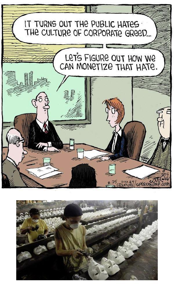 IT TURNS OUT THE PUBLIC HATES THE CULTURE OF CORPORKTE GReeD LET5 FIGURE OUT HOW We CAN MONETZE THAT HATE