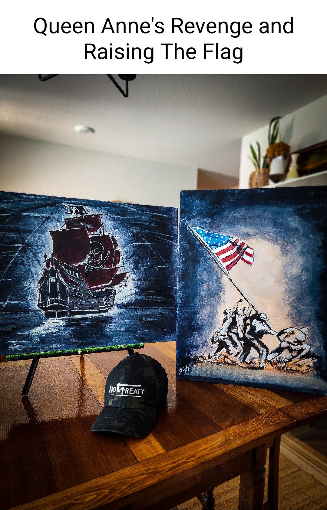 Queen Annes Revenge and Raising The Flag okfeEy