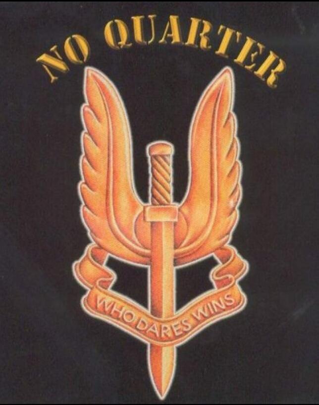 NO QUARTER WHODARES WINS