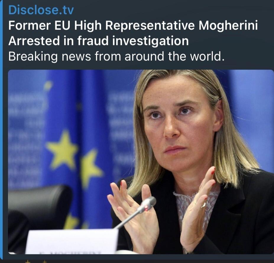 Former EU High Representative Mogherini Arrested in fraud investigation
Breaking news from around the world.