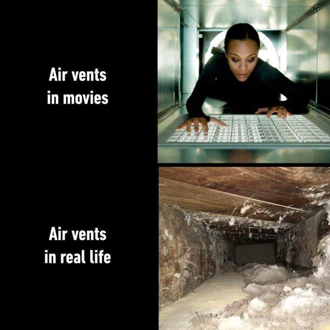 Air vents in movies LUSTLE LECEE