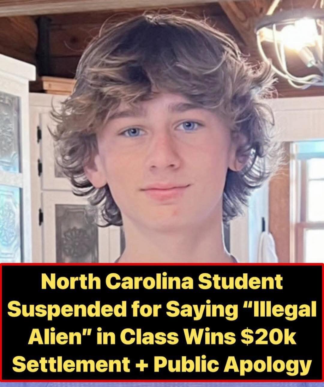 North Carolina Student Suspended for Saying 