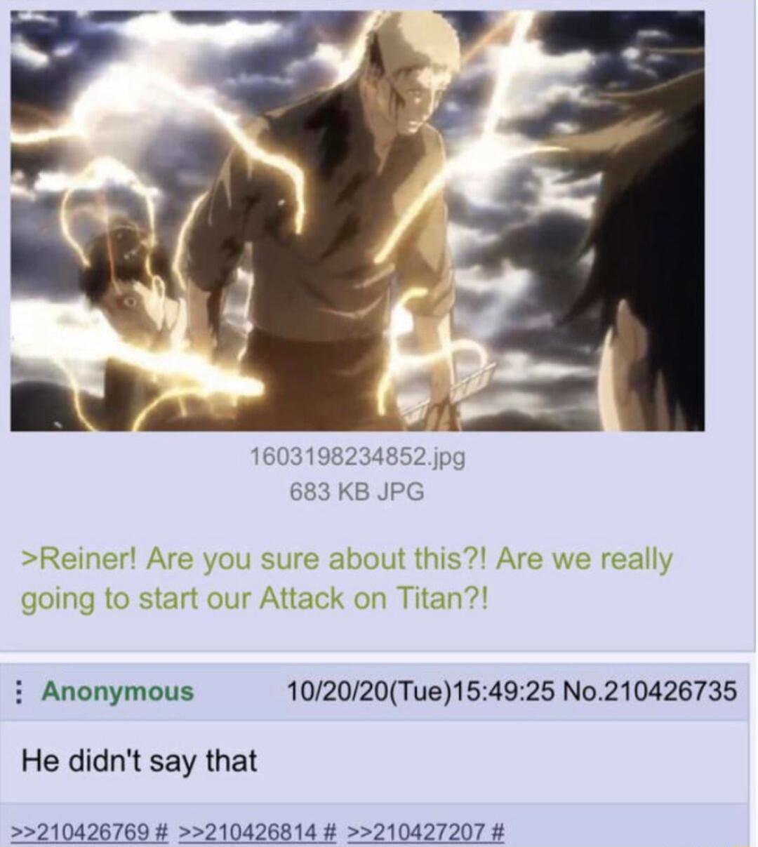 Joing t i Anonymous 102020Tue154925 No210426735 He didnt say that 5210426769 210426814 210427207