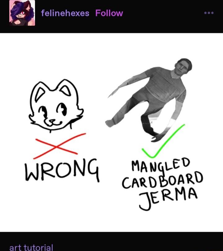 NRONQ MANGLED CARDDOARD QERMA