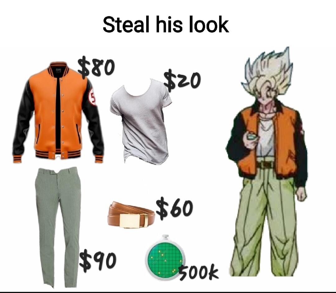 Steal his look