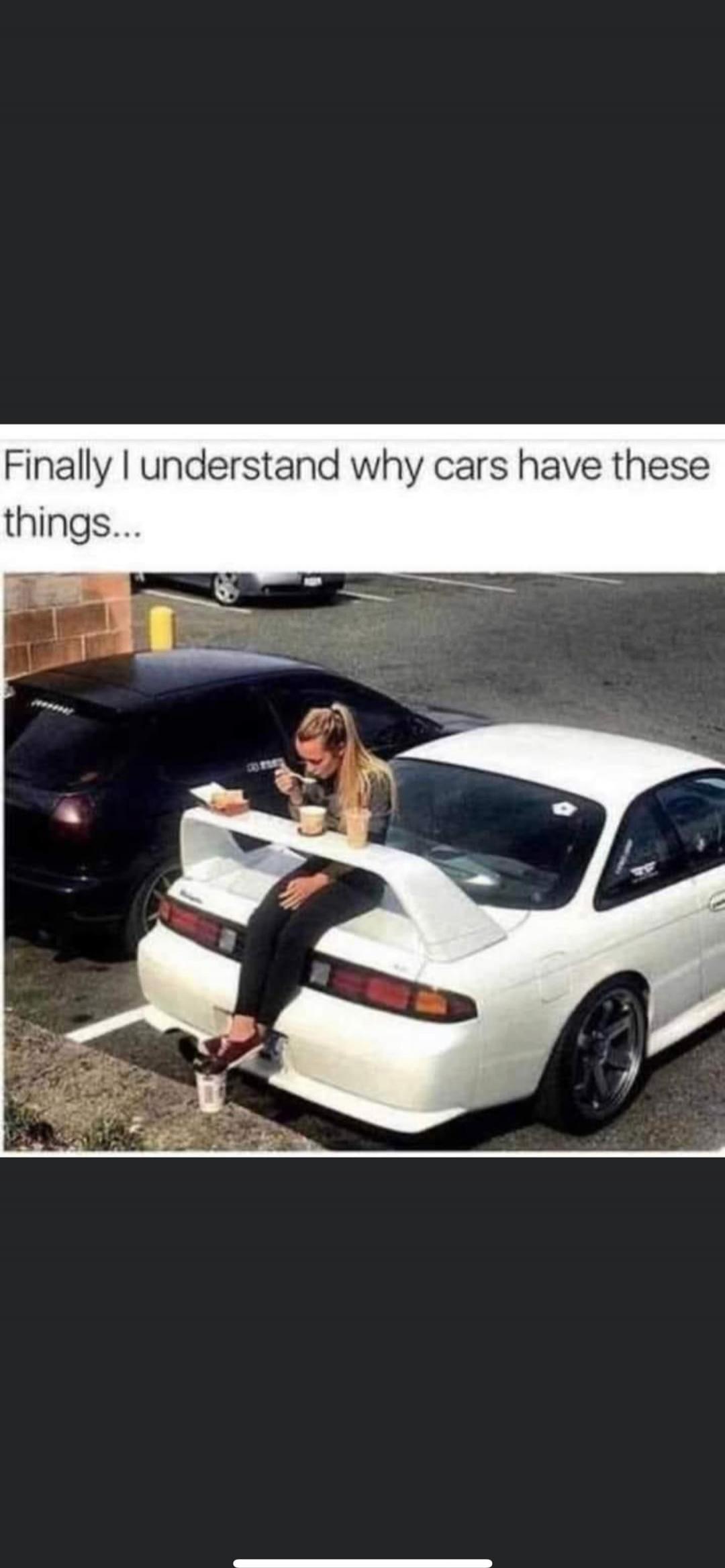 Finally I understand why cars have these things...