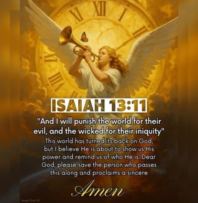 ISAIAH 13:11 