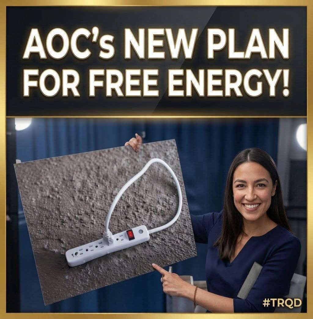 AOC's NEW PLAN FOR FREE ENERGY! #TRQD
