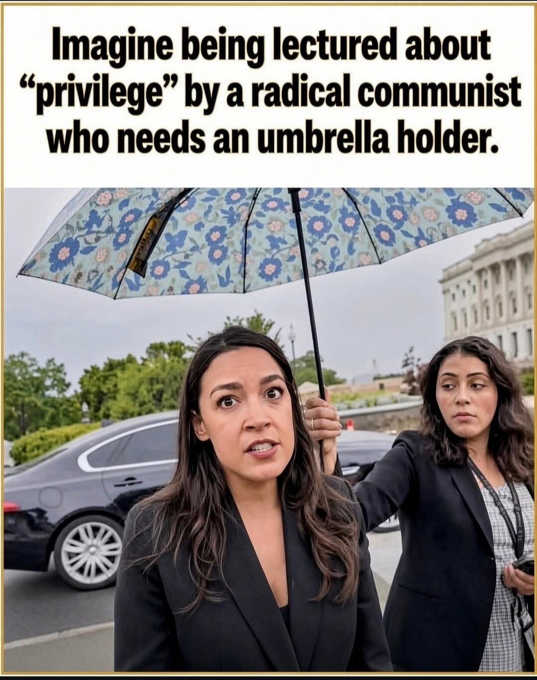 Imagine being lectured about 