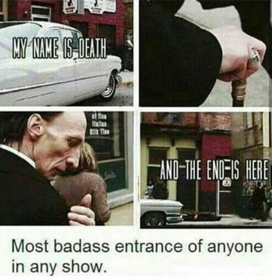 Most badass entrance of anyone in any show