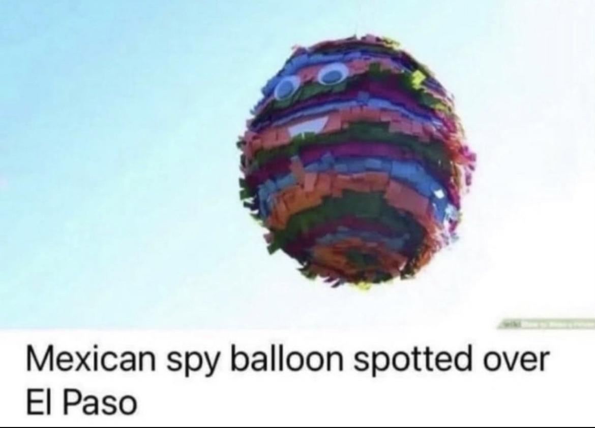Mexican spy balloon spotted over El Paso