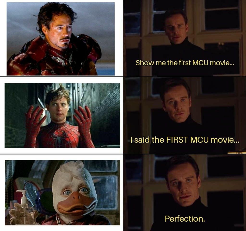 Show me the first MCU movie said the FIRST MCU movie Perfection