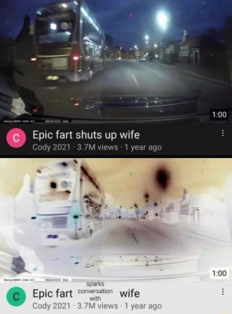L 100 i8 Epic fart wife