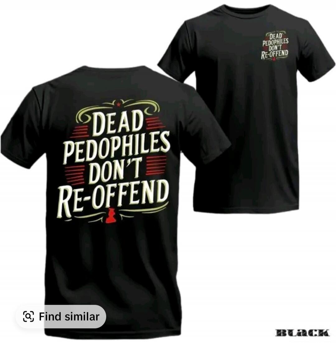 DEAD PEDOPHILES DON'T RE-OFFEND