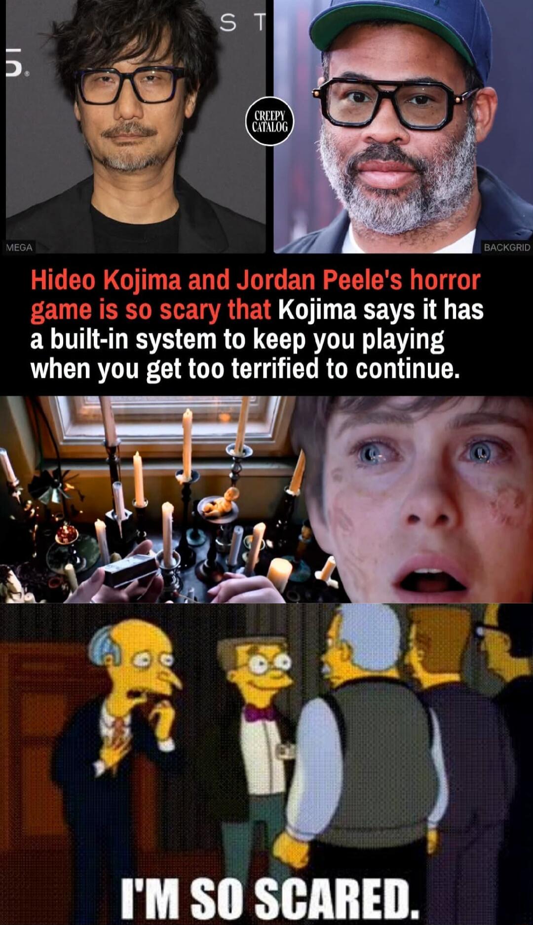 Hideo Kojima and Jordan Peele's horror game is so scary that Kojima says it has a built-in system to keep you playing when you get too terrified to continue. I'm so scared.