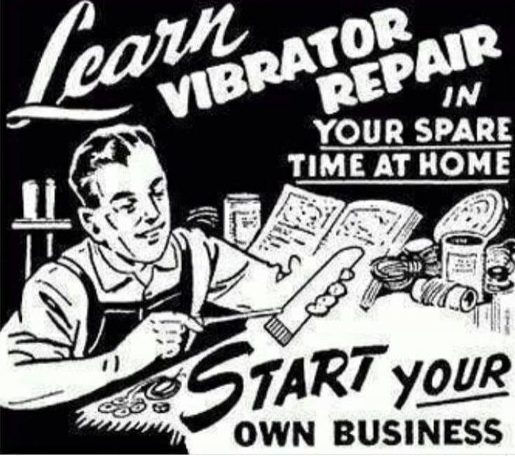 Learn Vibrator Repair in Your Spare Time at Home
Start Your Own Business
